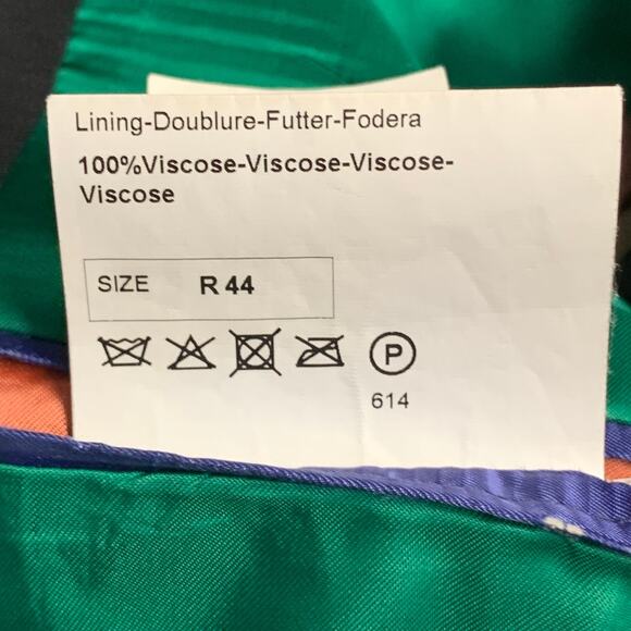 PAUL SMITH Size 44 Regular Soho Black Twill Wool Notch Lapel Sport Coat - Picture 7 of 8